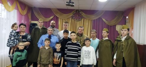 Прошла встреча с участником СВО Прошла встреча с участником СВО