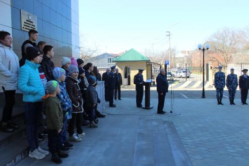 Воспитанники посетили торжественную церемонию принятия присяги молодых сотрудников УФСИН России по Ставропольскому краю и побывали в музее