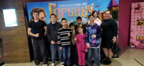 Мы побывали в кинотеатре на просмотре фильма «Горыныч»