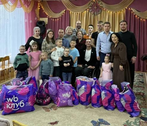 Активист «БОЕВОГО БРАТСТВА» посетил детский дом №9