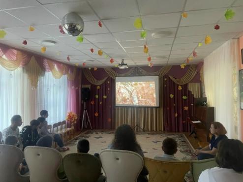 У нас прошел нескучный урок: час фенологии